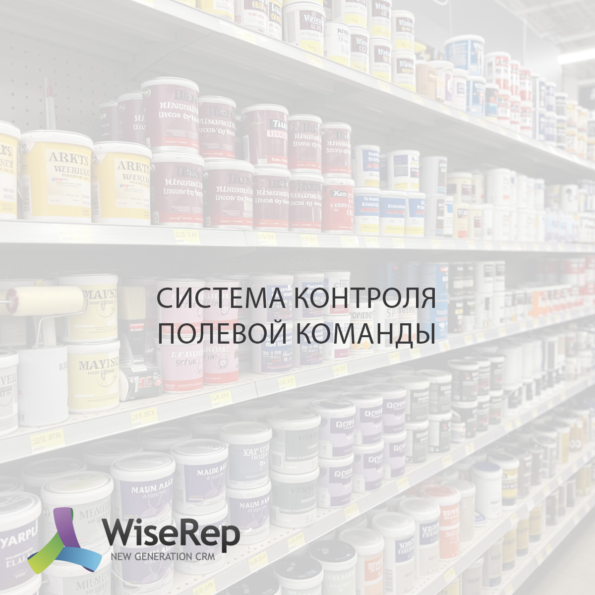 Как система контроля полевой команды помогает дистрибуции лакокрасочной продукции